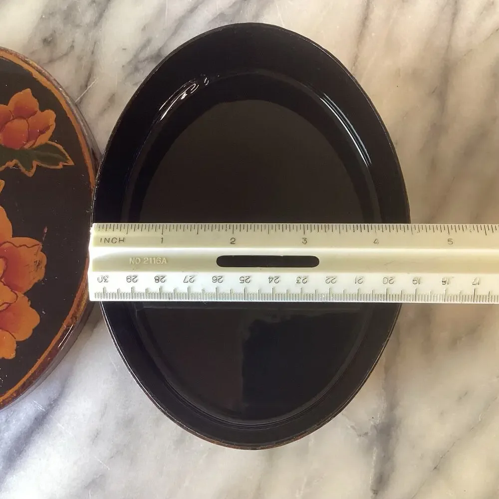 Vintage Laquered Trinket Box